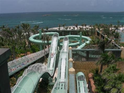 Atlantis Bahamas Water Park Slides | Master Blaster water slide at ...