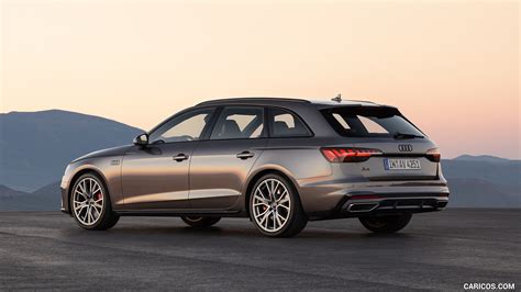 Audi A4 Avant | 2020MY (Color: Terra Gray) | Rear Three-Quarter