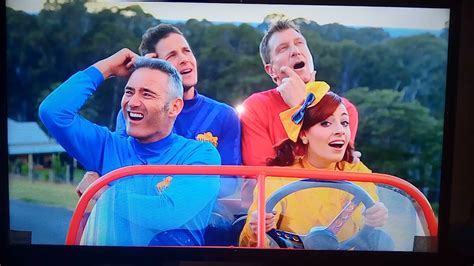 The Wiggles Ready Steady Wiggle In The Big Red Car We Like To Ride Song ...