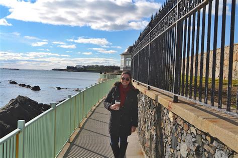 Katie Wanders : The Cliff Walk -- Newport, Rhode Island