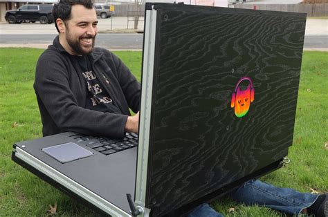 This 43-inch screen laptop defies portability, proving bigger is not ...