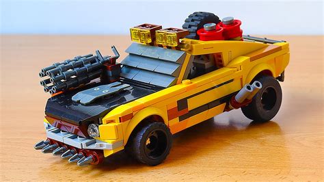 LEGO Zombie Apocalypse Ford Mustang MOC - YouTube