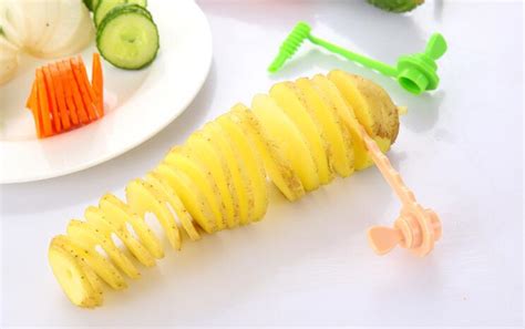 1pc Hot High Quality Carrot Spiral Slicer Kitchen Cutting Models Potato ...