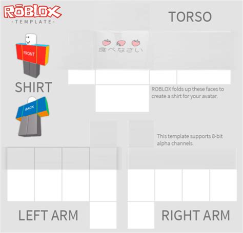 Roblox Shirt Template Transparent 2021