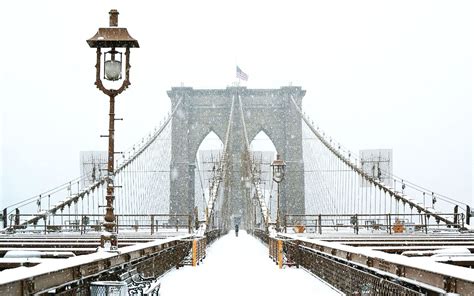 Brooklyn Bridge Winter Wallpapers - Top Free Brooklyn Bridge Winter ...