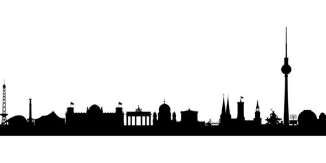 Download Berlin, Skyline, Urban. Royalty-Free Vector Graphic - Pixabay