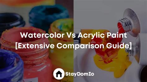 Acrylic Vs Enamel Paint [Extensive Comparison Guide]