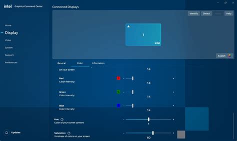 Fix your laptop's color and brightness with Graphics Command Center ...