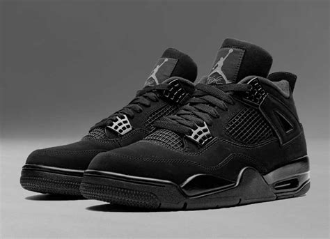 Air Jordan 4 Black Cat (2020) CU1110-010 Release Date | SBD