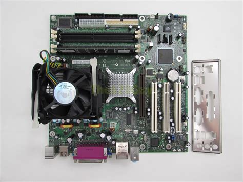 Intel D865GLC Motherboard + Pentium 4 2.80GHz CPU + 512MB RAM + HSF I/O ...