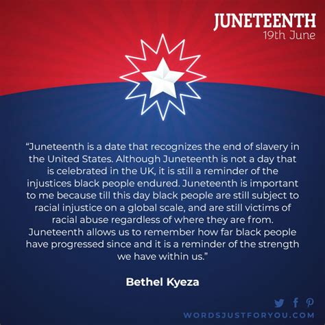 Juneteenth Quotes - 7754 » WordsJustforYou.com - Original Creative ...