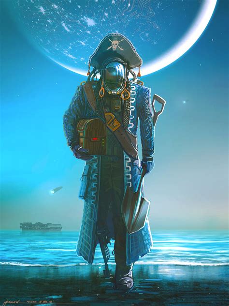 Space Pirate, Bogdan Nedelcu on ArtStation at https://www.artstation ...