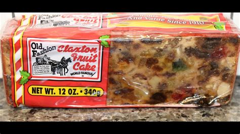 Old Fashion Claxton Fruit Cake Review - YouTube