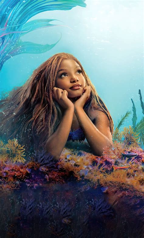 1280x2120 Halle Bailey As Ariel In The Little Mermaid iPhone 6+ ,HD 4k ...