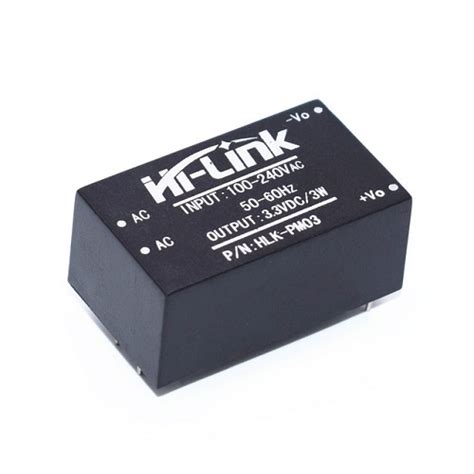 Isolated power supply module AC-DC 220v 3.3V(Hilink) - leetechbd