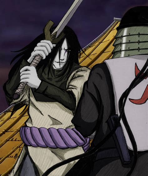 Orochimaru v. The Third Hokage by dragonheart on DeviantArt