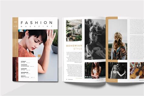 Fashion Magazine | Fashion magazine layout, Fashion magazine typography ...