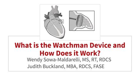 What is the Watchman Device and How Does it Work? Cardioserv