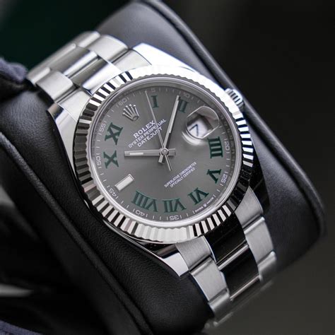 Rolex Datejust 41mm Wimbledon Dial 2021 Automatic Men's Watch Oyster ...