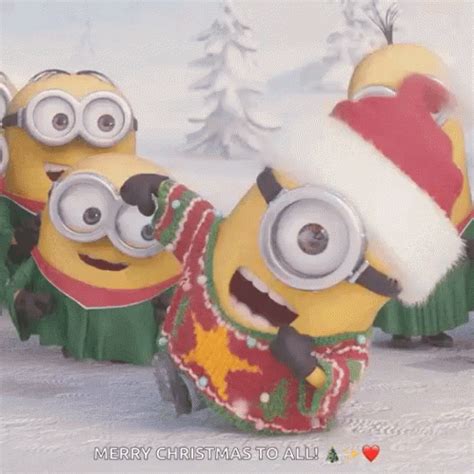 Minions Noel GIF - Minions Noel Celebration - Discover & Share GIFs