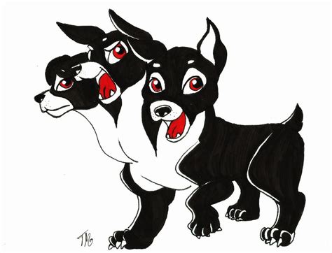 Baby Cerberus by sketchwithtiff on DeviantArt