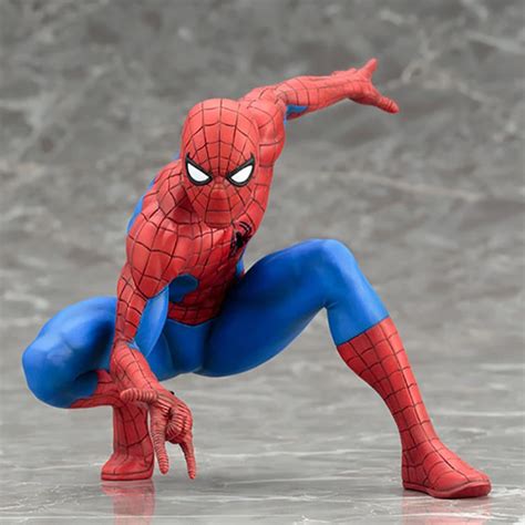 ARTFX + STATUE Spiderman The Amazing Spider man PVC Action Figure ...