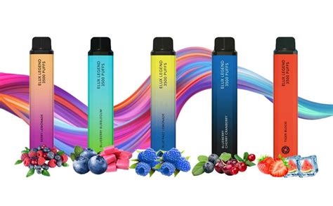 Elux Legend/PRO 3500 Puffs - Disposable Vapes - Dnavapez | Disposable ...