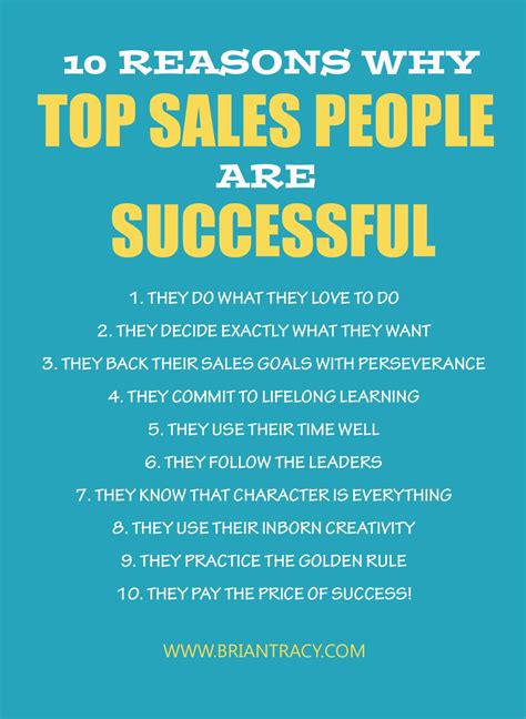 10 Reasons Why Top Sales People are Successful: Boost Your Sales ...