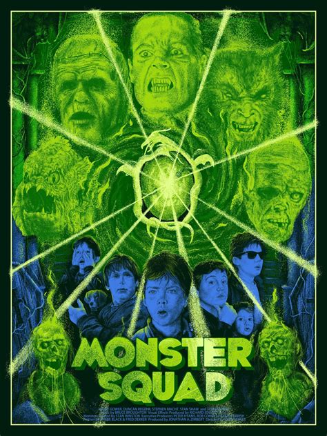 Monster Squad - Foil Variant in 2021 | Monster squad, Horror prints ...