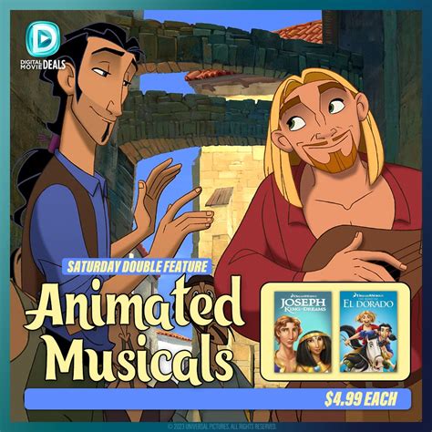 Dreamworks Animation Animated Musicals sale on Digital Movie Deals ...