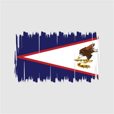 American Samoa Flag Brush. National Flag 9758543 Vector Art at Vecteezy