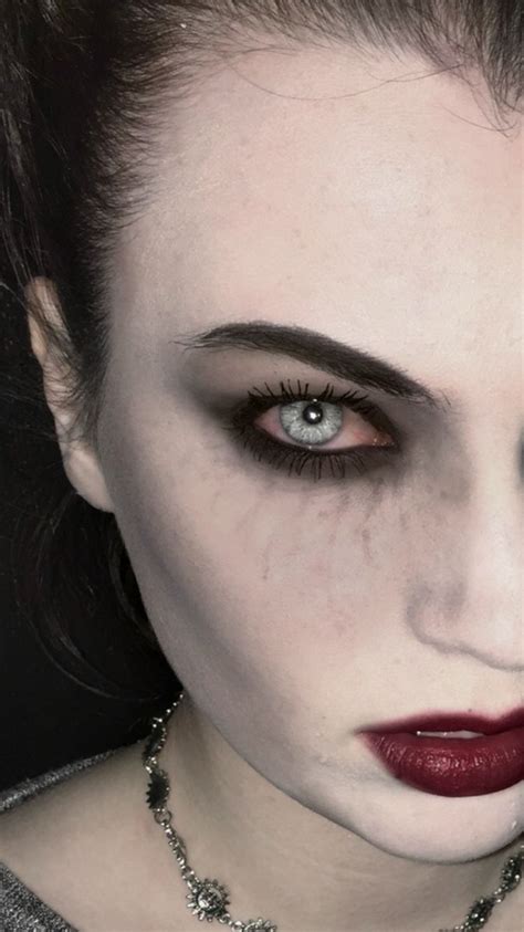 Subtle (ish) vampire makeup … | Vampire makeup halloween, Halloween ...