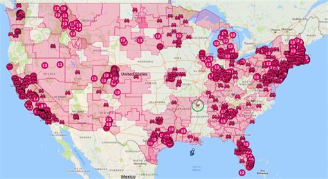 Map Of T-Mobile's 700 Mhz Spectrum - Spectrum Gateway - T Mobile ...