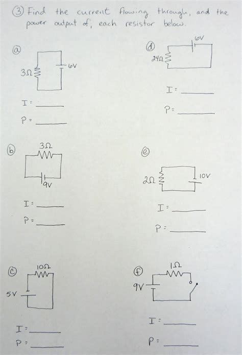 Circuit Lab Diagrams