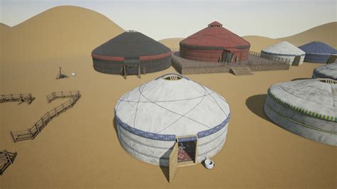 Nomadic Tents in Props - UE Marketplace