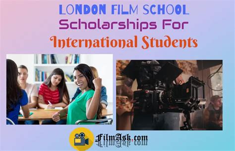 London Film School Scholarships For International Students - Film Ask