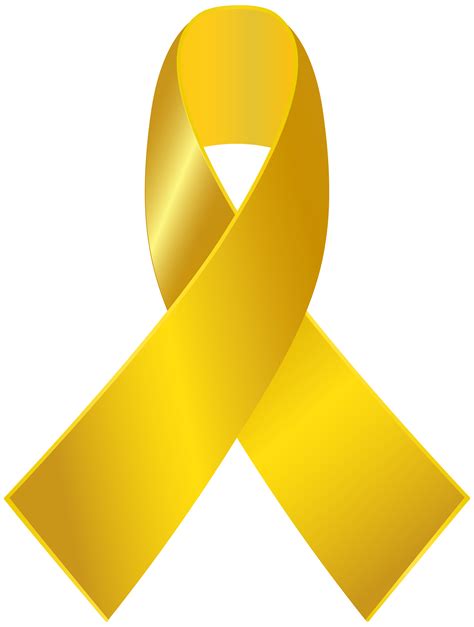 Awareness ribbon Childhood cancer Clip art - gold ribbon png download ...