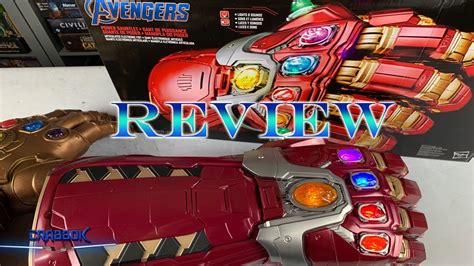 Marvel Power Gauntlet Review - Endgame Infinity Gauntlet - YouTube