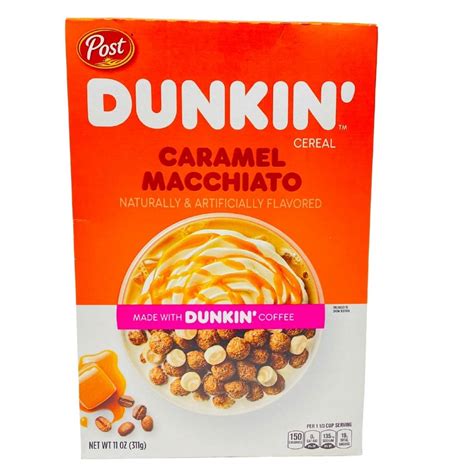 Dunkin' Caramel Macchiato Cereal - 11oz | Candy Funhouse