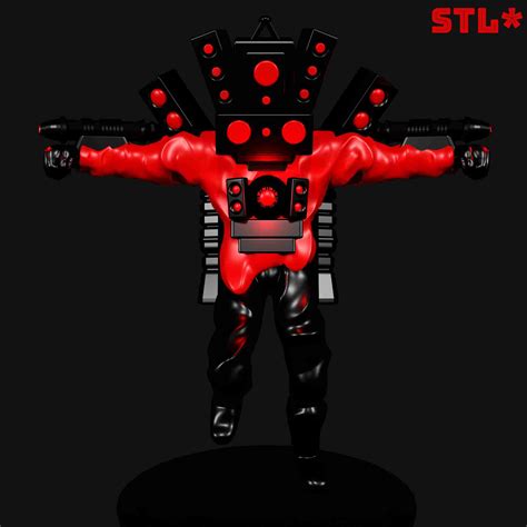 UPGRADED TITAN SPEAKERMAN FROM SKIBIDI TOILET | 3D FAN ART | 3D models ...