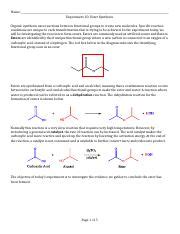 Exp 10 Ester Synthesis Rev Fa 18.docx - Name: Experiment 10: Ester ...