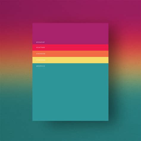 8 Beautiful Color Palettes For Your Next Design Project