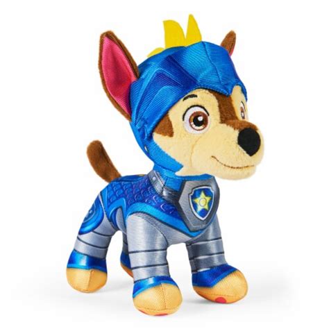 PAW Patrol Rescue Knights Chase Stuffed Animal Plush Toy, 8 in - Fry’s ...