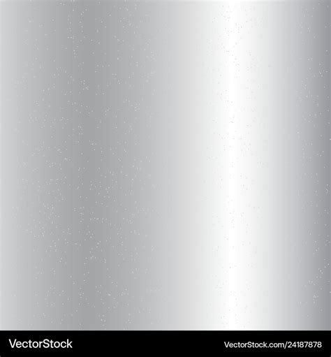 Silver gradient metallic background and gray Vector Image