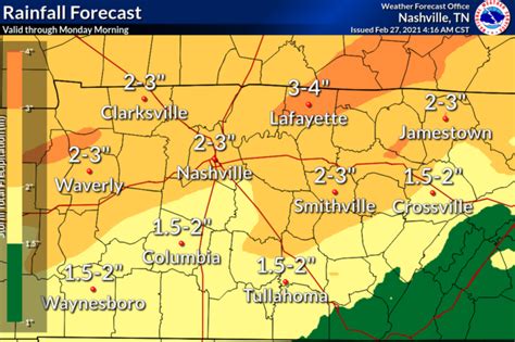 WEATHER ALERT: Flood Watch for Sunday, with up to 3 inches of rain ...