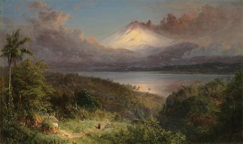 View Of Cotopaxi Painting by Frederic Edwin Church - Pixels