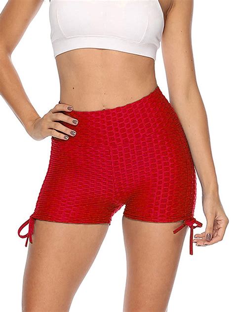 Sexy Dance - Summer Women Yoga Jacquard Shorts Casual Beach Shorts High ...