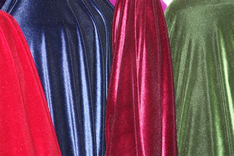 Stretch Velvet Fabric 2-way Stretch Soft & Silky 60 - Etsy