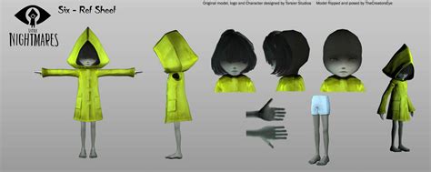 Little Nightmares - Six Ref Sheet by TheCreatorsEye | Nightmares art ...