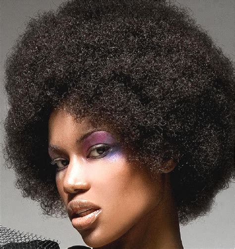 Natural Hair Style - (1) Afro Style